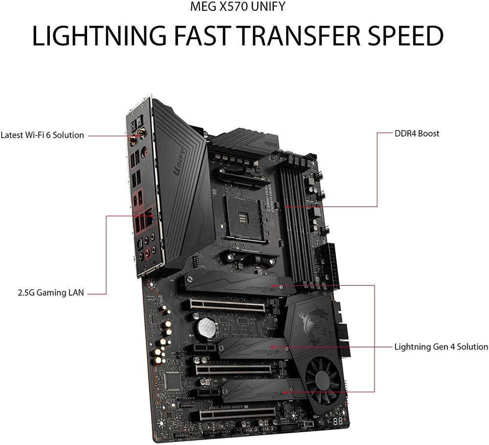 MSI Meg X570 Unify Motherboard – RaidBox